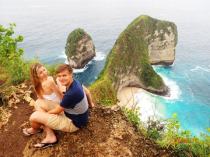Karang Dawa View​ Point or Kelingking cliff